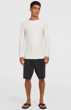 Homme O'Neill Protection Anti-Uv|Protection Anti-Uv-HommesLycra à manches longues Essentials| Blanc