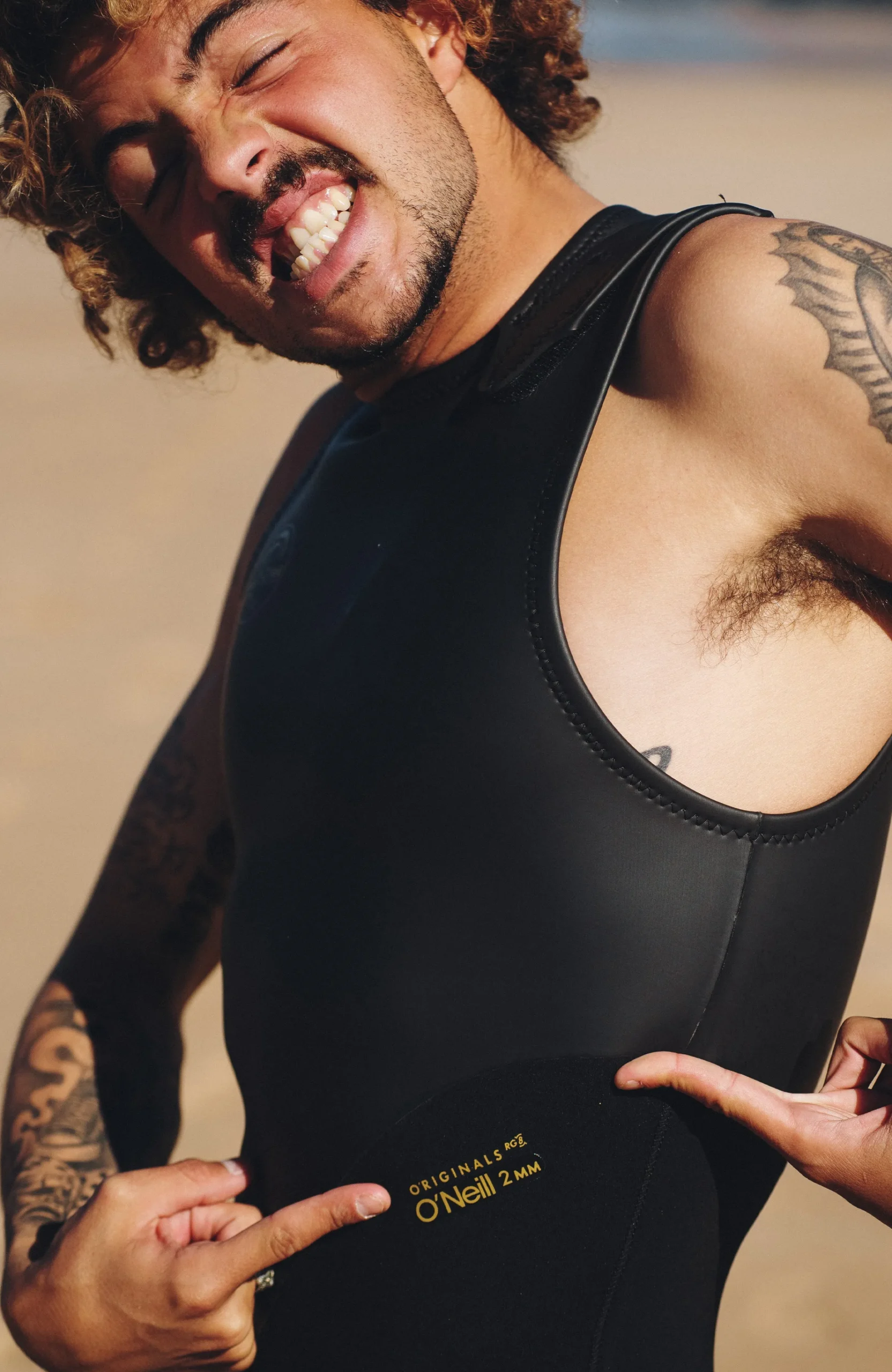 Homme O'Neill Combinaisons|Protection Anti-Uv-HommesO’Riginals 2mm Long John Wetsuit| Noire