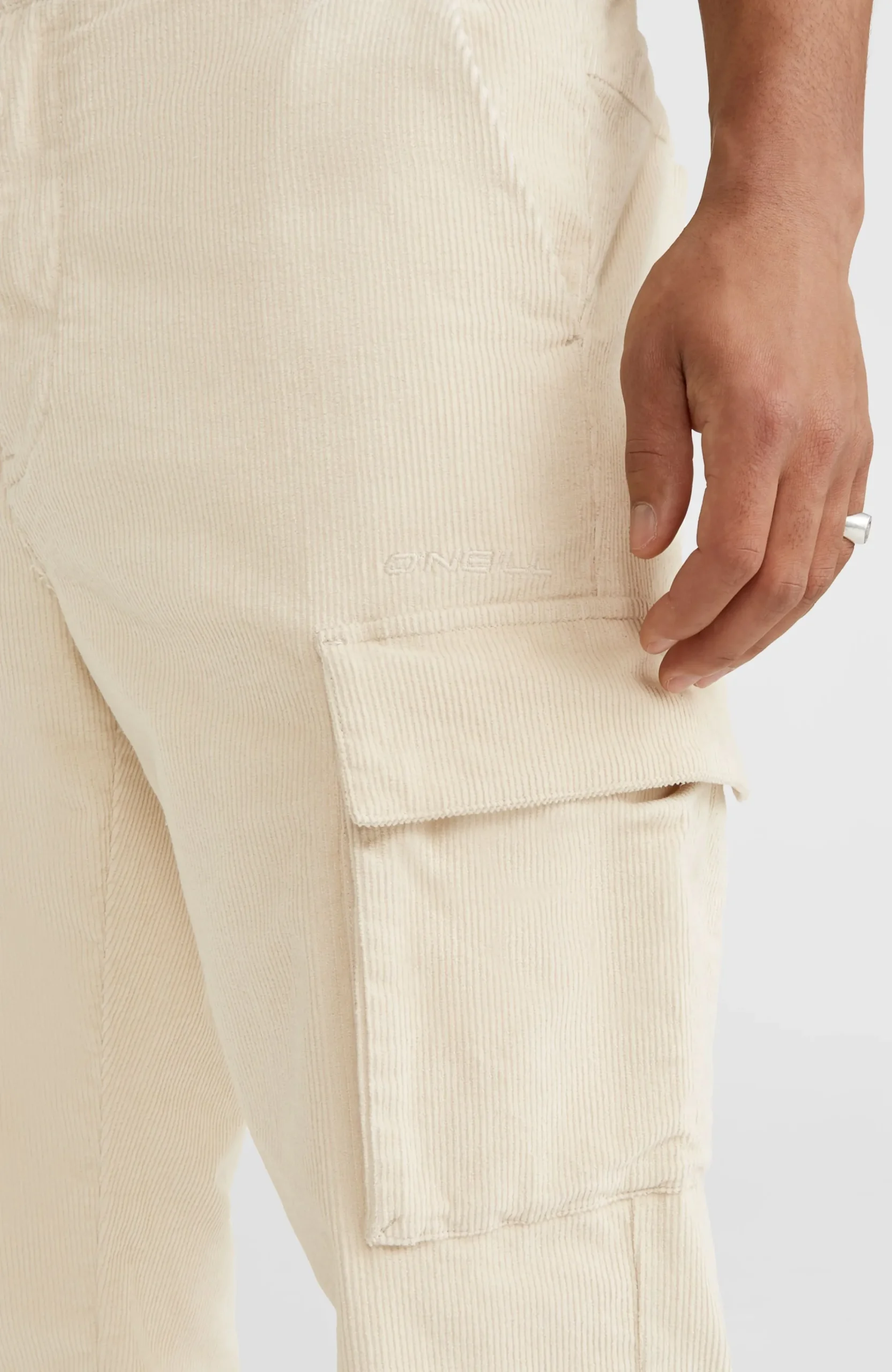 Homme O'Neill Pantalons|Protection Anti-Uv-HommesPantalon cargo en velours côtelé Surf Heroes| Beige