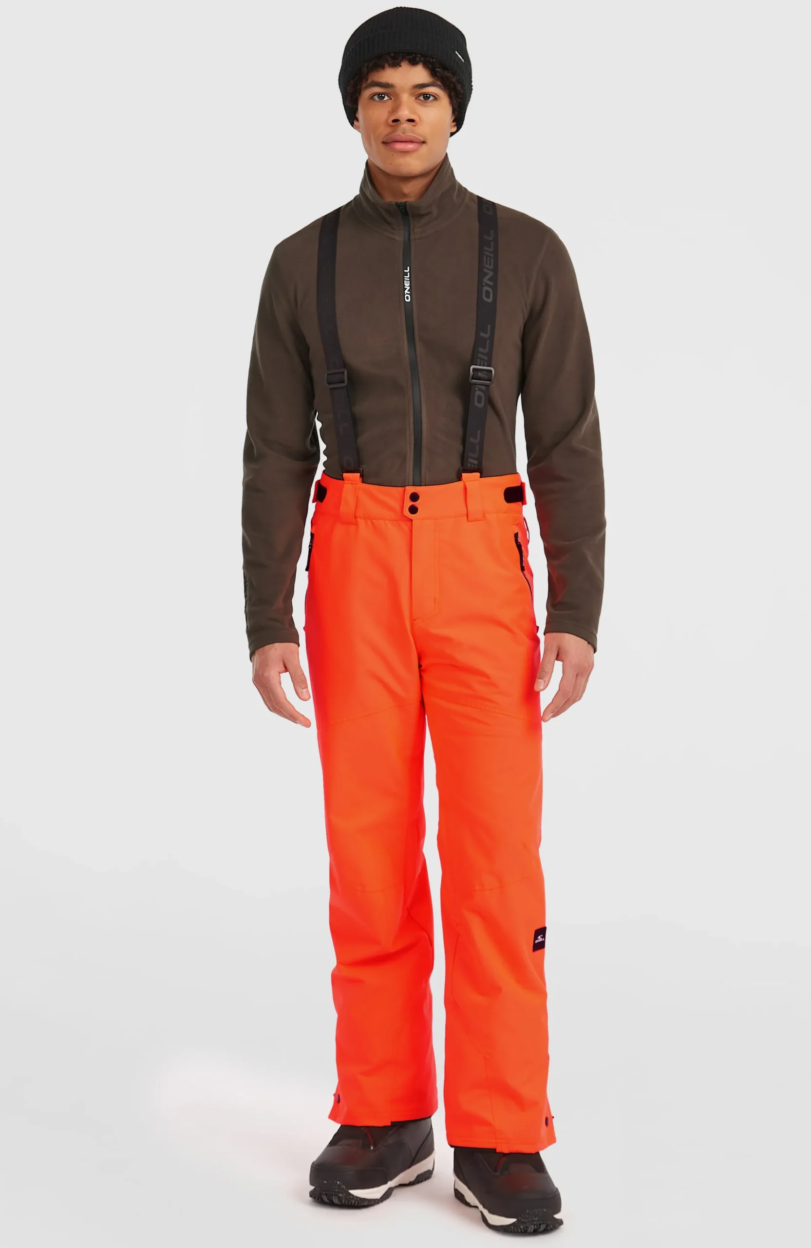 Homme O'Neill Pantalons De Ski|Pantalons De Snowboard-HommesPantalon de ski à bretelles FWC'Cruz| Rouge