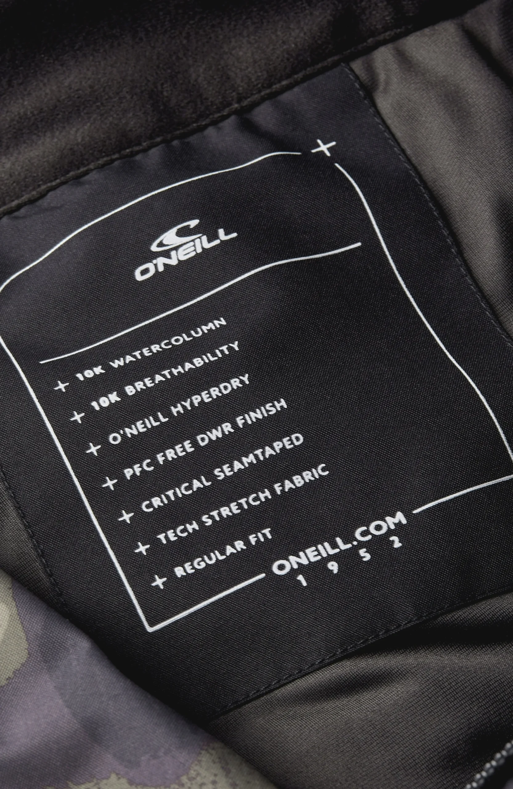 Homme O'Neill Pantalons De Ski|Pantalons De Snowboard-HommesPantalon de ski Hammer Regular| Noire