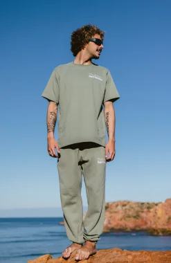 Homme O'Neill Pantalons|Protection Anti-Uv-HommesPantalon de survêtement Future Surf Society| Vert