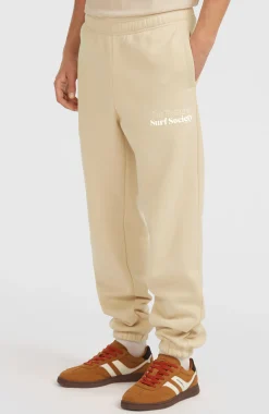 Homme O'Neill Pantalons|Protection Anti-Uv-HommesPantalon de survêtement Future Surf Society| Beige