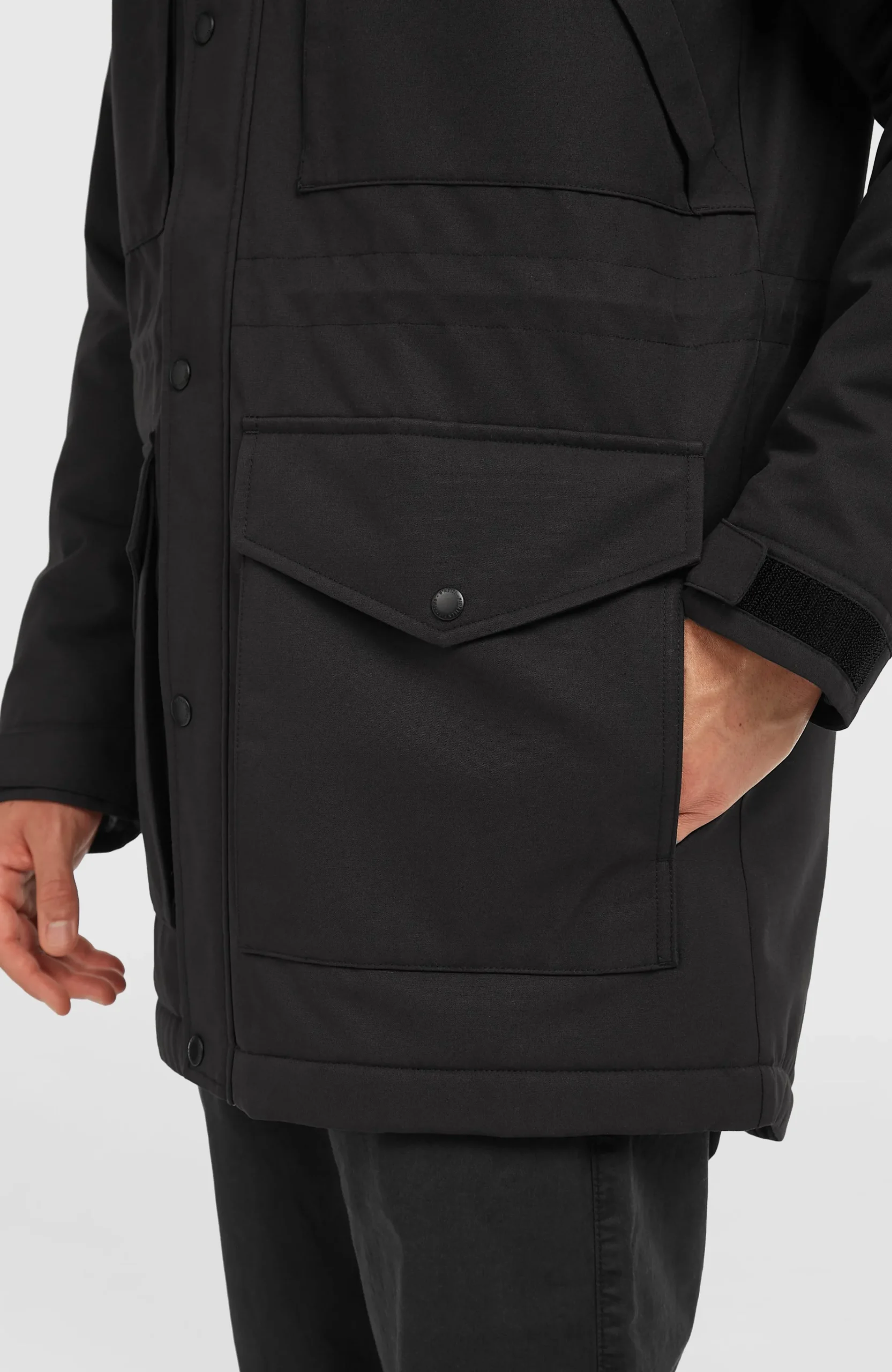 Homme O'Neill Vestes|Protection Anti-Uv-HommesParka Journey 10K/10K| Noire