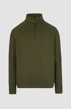 Homme O'Neill Polaires|Polaires & Sous-Couches-HommesPolaire à col demi-zip Clime| Vert