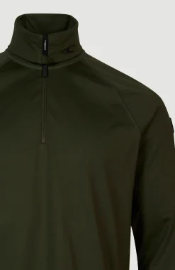 Homme O'Neill Polaires|Polaires & Sous-Couches-HommesPolaire à col demi-zip Clime| Vert