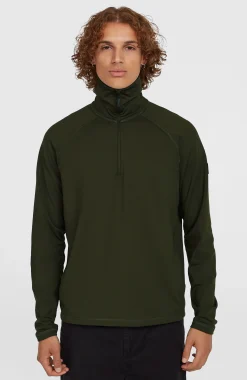 Homme O'Neill Polaires|Polaires & Sous-Couches-HommesPolaire à col demi-zip Clime| Vert