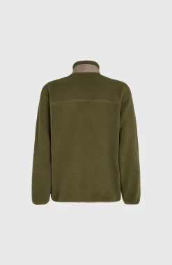 Homme O'Neill Polaires|Protection Anti-Uv-HommesPolaire à poils longs et zip intégral| Vert