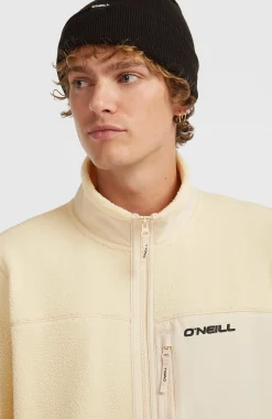 Homme O'Neill Polaires|Protection Anti-Uv-HommesPolaire à poils longs et zip intégral Must-Have| Beige