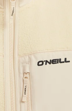 Homme O'Neill Polaires|Protection Anti-Uv-HommesPolaire à poils longs et zip intégral Must-Have| Beige