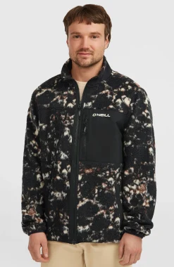 Homme O'Neill Polaires|Protection Anti-Uv-HommesPolaire à poils longs et zip intégral Must-Have| Noire