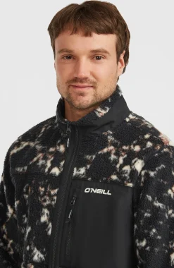Homme O'Neill Polaires|Protection Anti-Uv-HommesPolaire à poils longs et zip intégral Must-Have| Noire