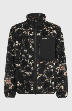Homme O'Neill Polaires|Protection Anti-Uv-HommesPolaire à poils longs et zip intégral Must-Have| Noire