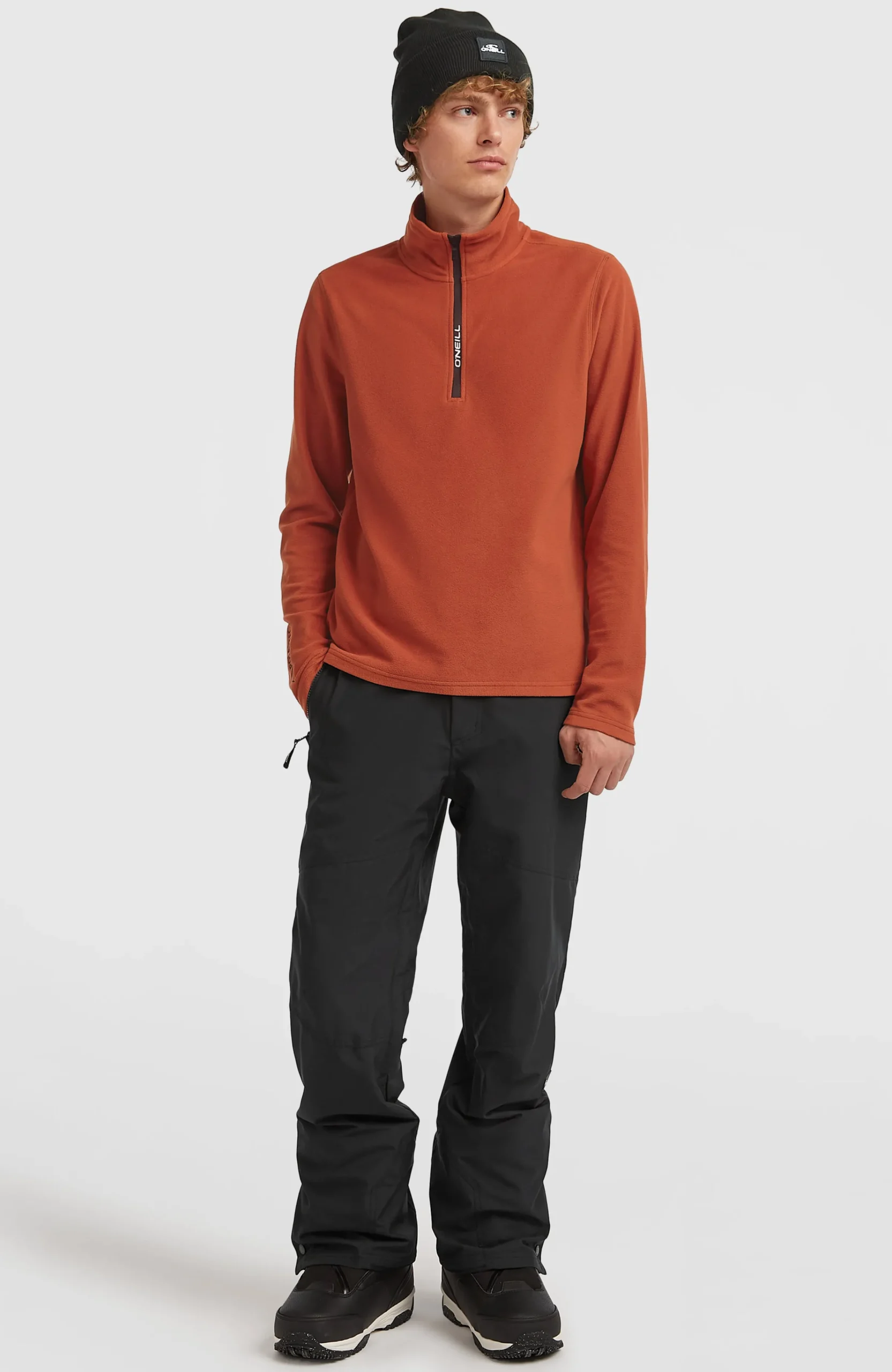 Homme O'Neill Polaires|Polaires & Sous-Couches-HommesPolaire FWC'Cruz Jack's Polartec® à col demi-zip| Orange