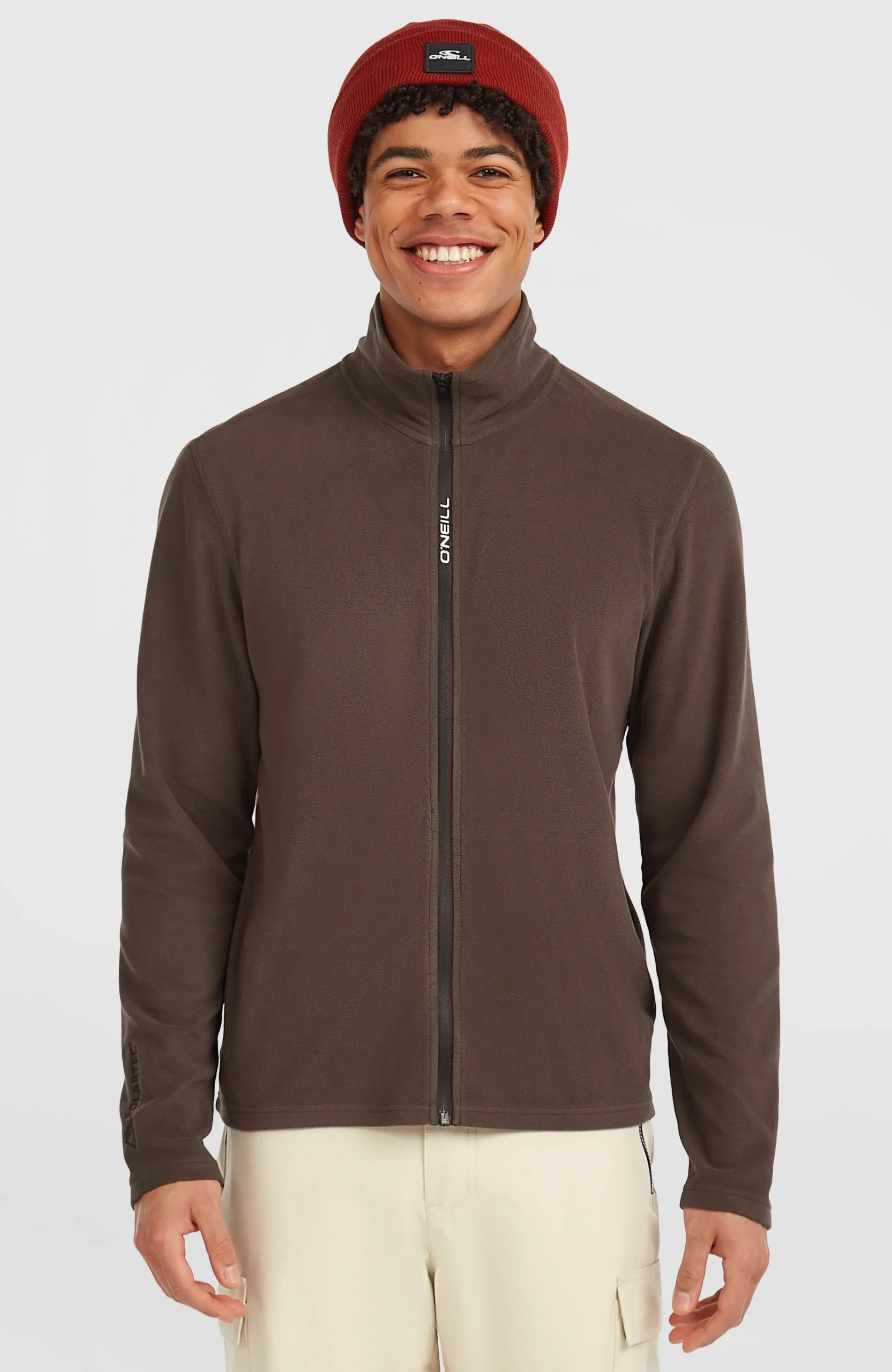 Homme O'Neill Polaires|Polaires & Sous-Couches-HommesPolaire FWC'Cruz Jack's Polartec® à zip intégral| Brun