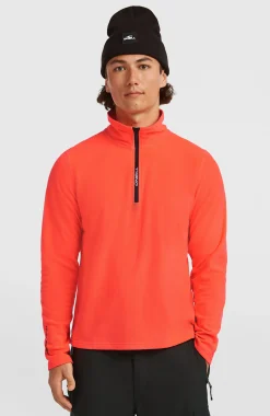 Homme O'Neill Polaires|Polaires & Sous-Couches-HommesPolaire FWC'Cruz Jack's Polartec® à col demi-zip| Rouge