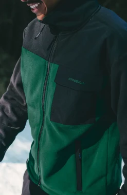 Homme O'Neill Polaires|Polaires & Sous-Couches-HommesPolaire FWC'Peak Polartec®| Vert Mix