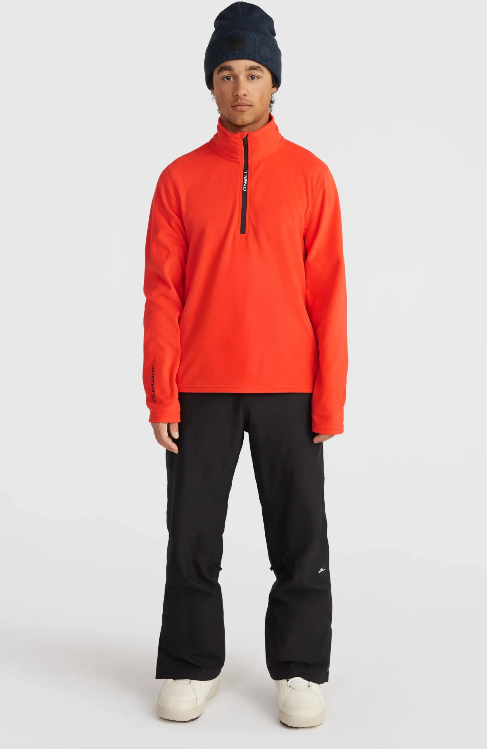 Homme O'Neill Polaires|Polaires & Sous-Couches-HommesPolaire Jack's Polartec® 100 à col demi-zip| Rouge