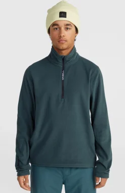 Homme O'Neill Polaires|Polaires & Sous-Couches-HommesPolaire Jack's Polartec® 100 à col demi-zip| Bleu