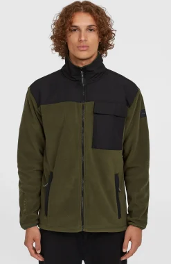Homme O'Neill Polaires|Polaires & Sous-Couches-HommesPolaire Utility Polartec® 200 à zip intégral| Vert Mix