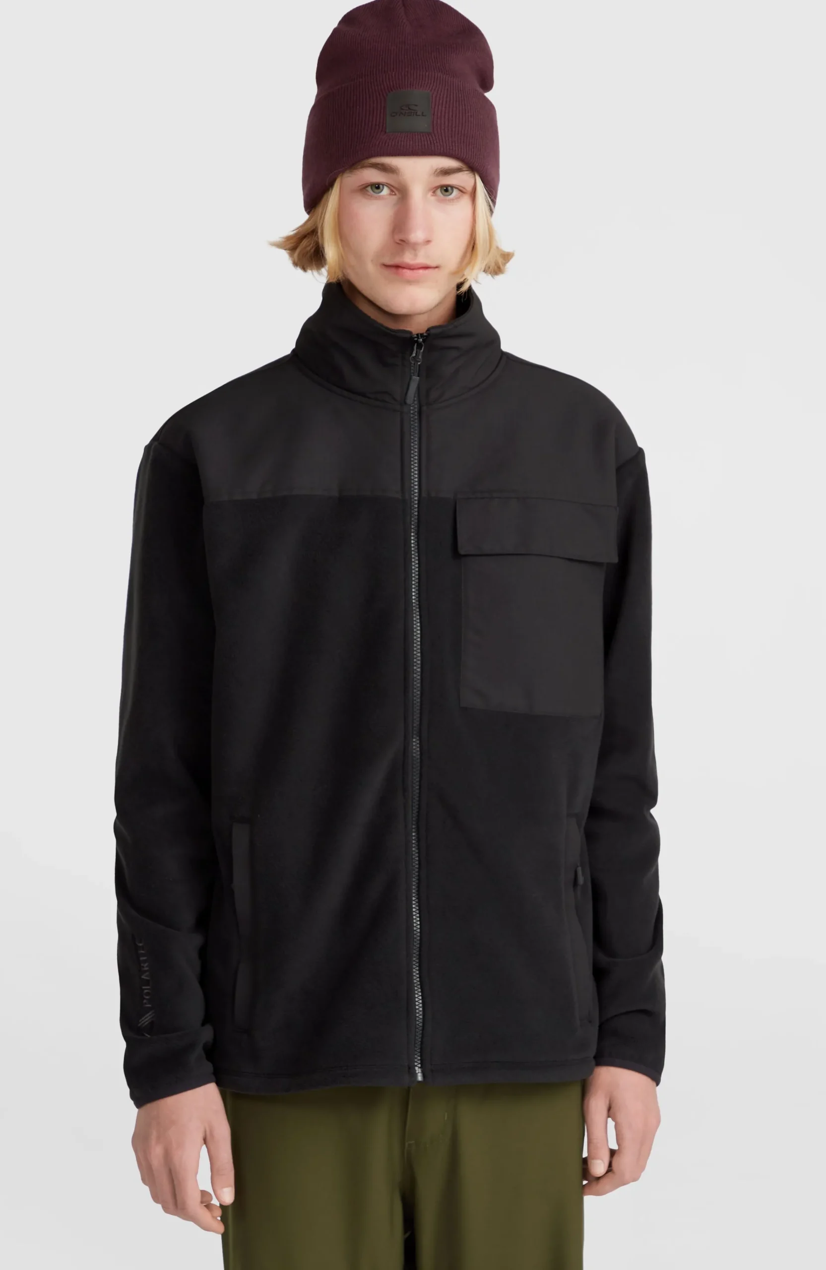 Homme O'Neill Polaires|Polaires & Sous-Couches-HommesPolaire Utility Polartec® 200 à zip intégral| Noire