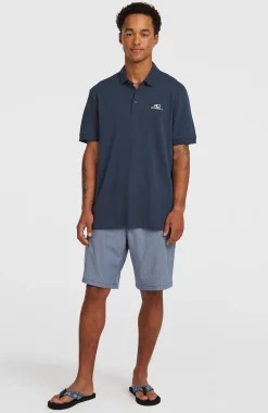 Homme O'Neill Polos|Protection Anti-Uv-HommesPolo Slub| Bleu