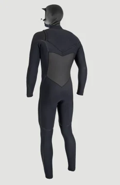 Homme O'Neill Combinaisons|Protection Anti-Uv-HommesPsycho Tech 6/4mm Chest Zip Full Wetsuit with Hood| Noire