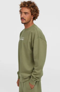 Homme O'Neill Sweats & Pulls|Protection Anti-Uv-HommesPull Future Surf Society Crew| Vert