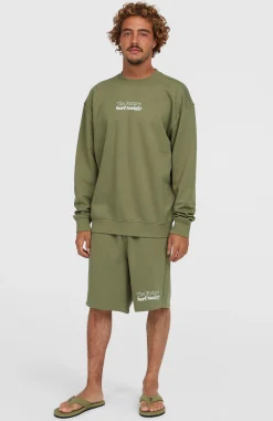 Homme O'Neill Sweats & Pulls|Protection Anti-Uv-HommesPull Future Surf Society Crew| Vert