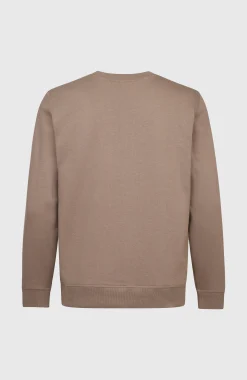 Homme O'Neill Sweats & Pulls|Protection Anti-Uv-HommesPull O'Riginals Chest Print Crew| Brun