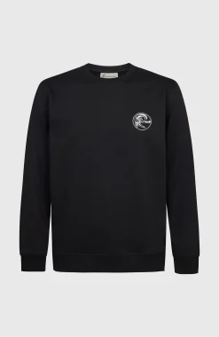 Homme O'Neill Sweats & Pulls|Protection Anti-Uv-HommesPull O'Riginals Chest Print Crew| Noire