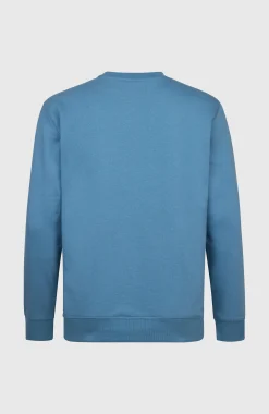 Homme O'Neill Sweats & Pulls|Protection Anti-Uv-HommesPull O'Riginals Chest Print Crew| Bleu