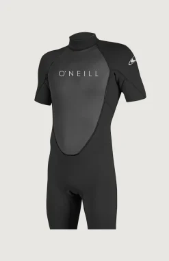 Homme O'Neill Combinaisons|Protection Anti-Uv-HommesReactor-2 2mm Back Zip Shortsleeve Spring Wetsuit| Noire