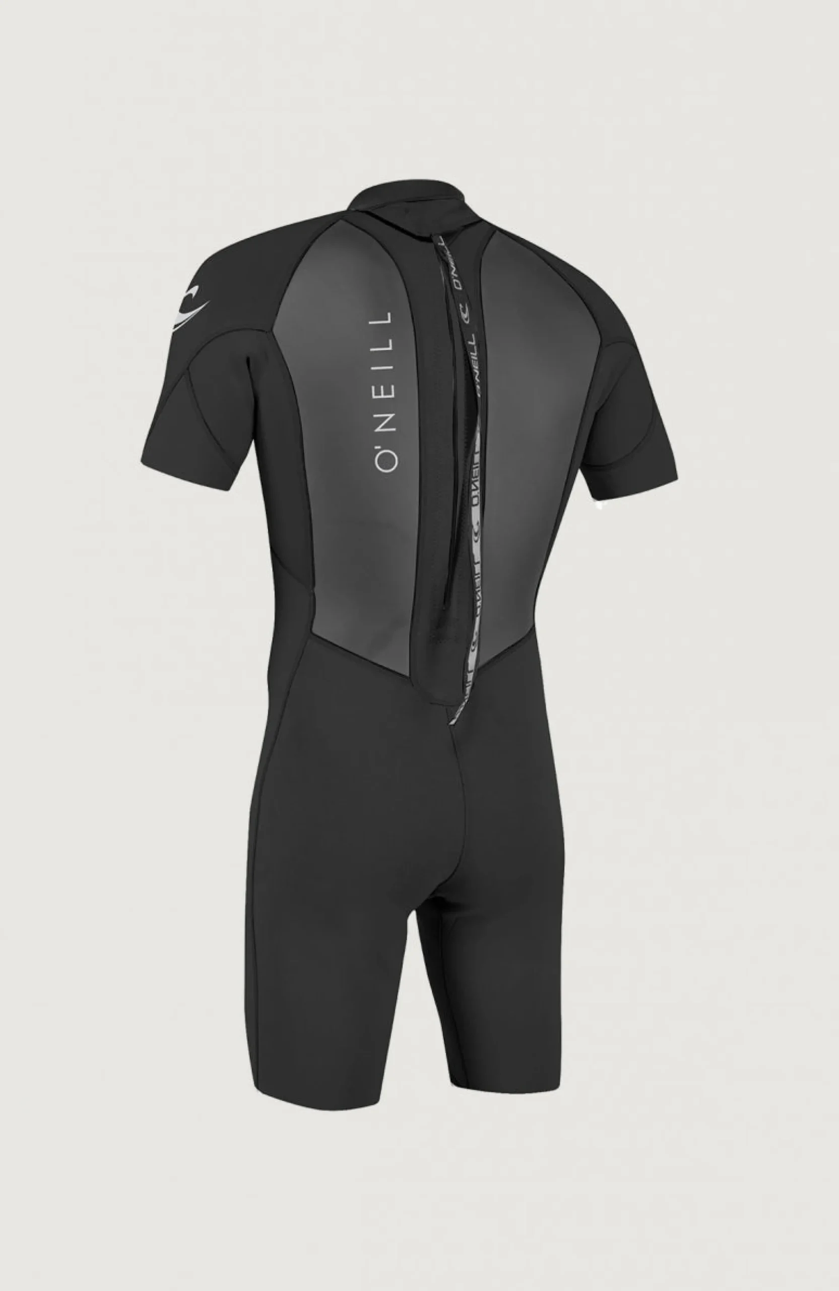 Homme O'Neill Combinaisons|Protection Anti-Uv-HommesReactor-2 2mm Back Zip Shortsleeve Spring Wetsuit| Noire