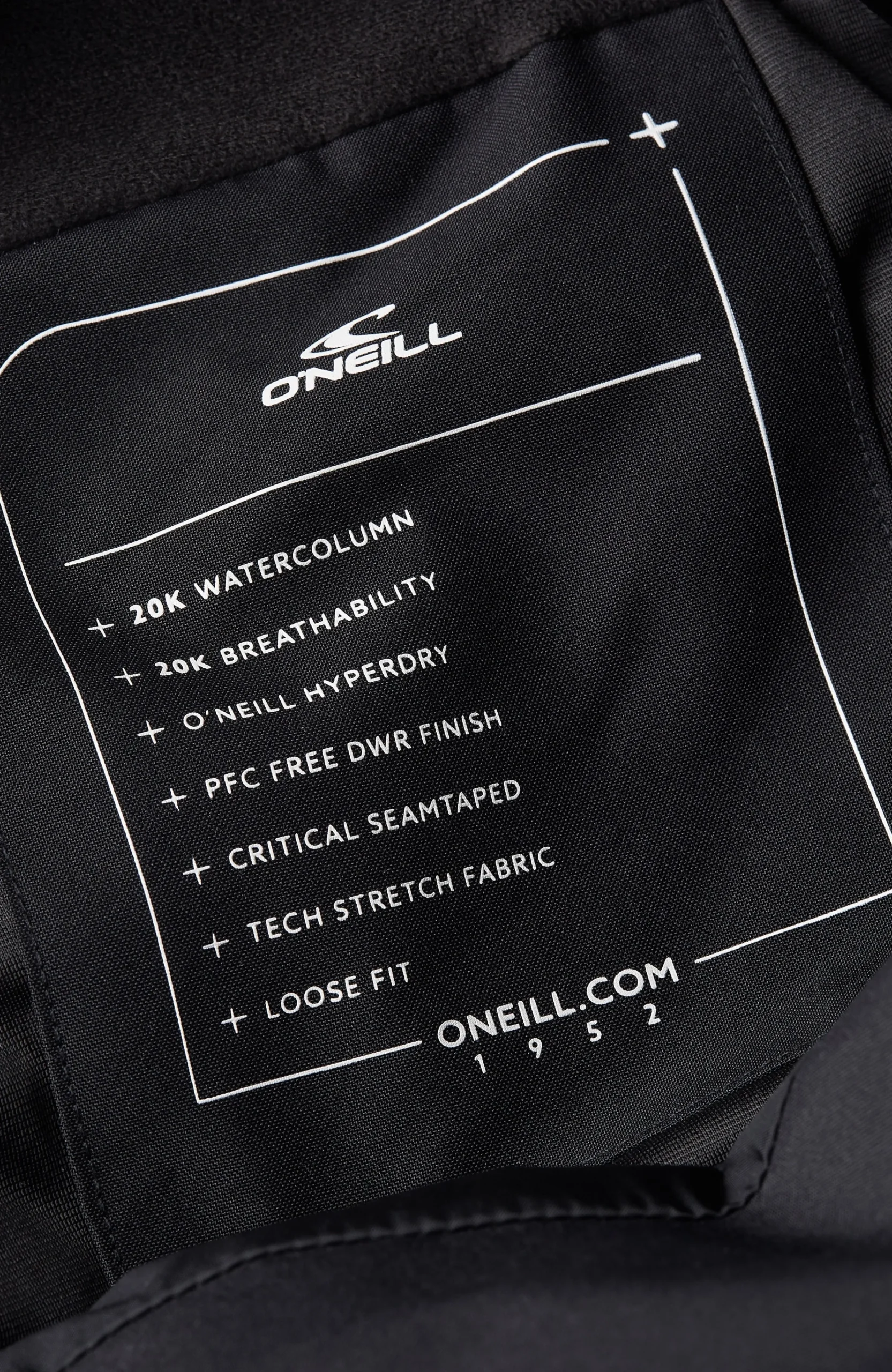 Homme O'Neill Pantalons De Ski|Pantalons De Snowboard-HommesSalopette de ski O'Riginals Loose| Noire