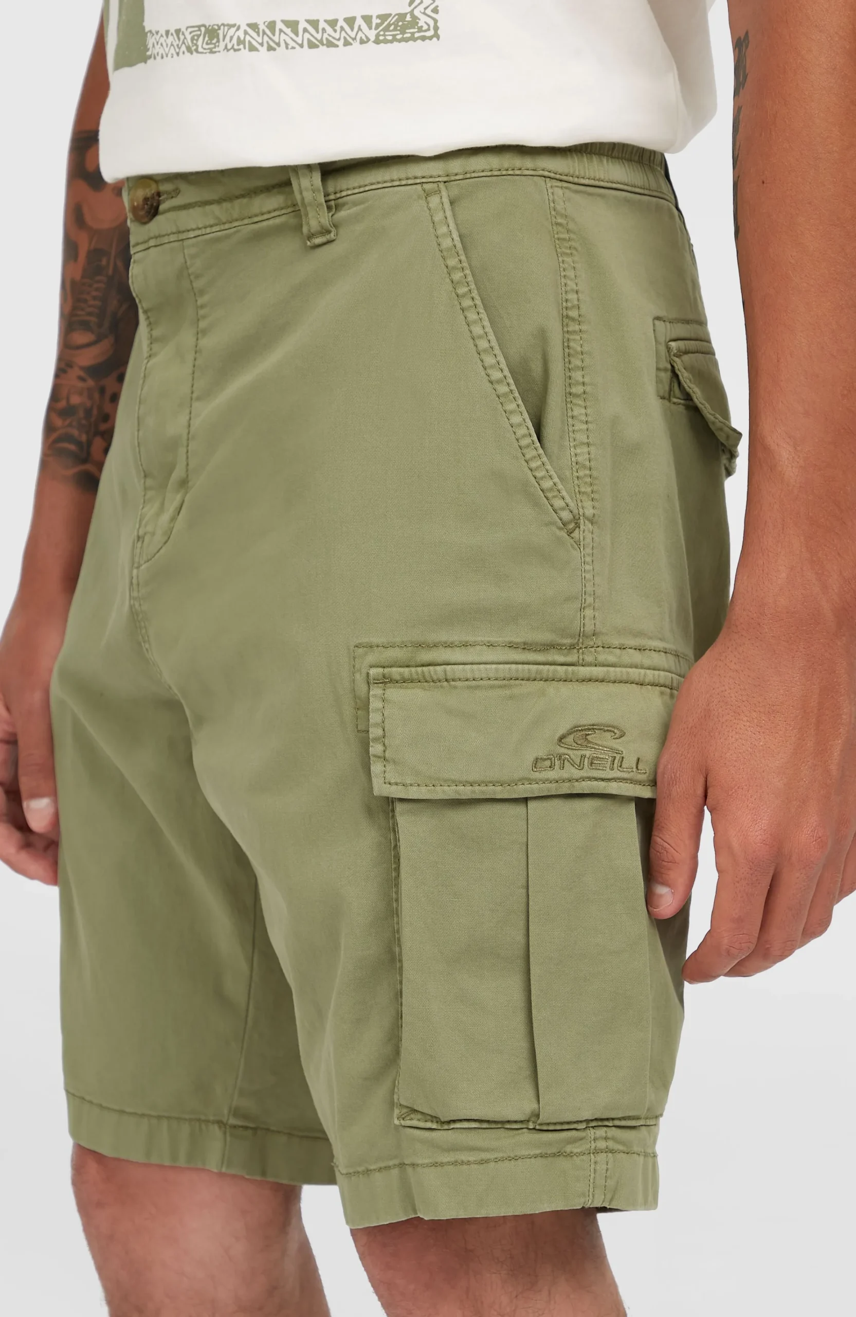 Homme O'Neill Shorts|Protection Anti-Uv-HommesShort cargo Essentials| Vert