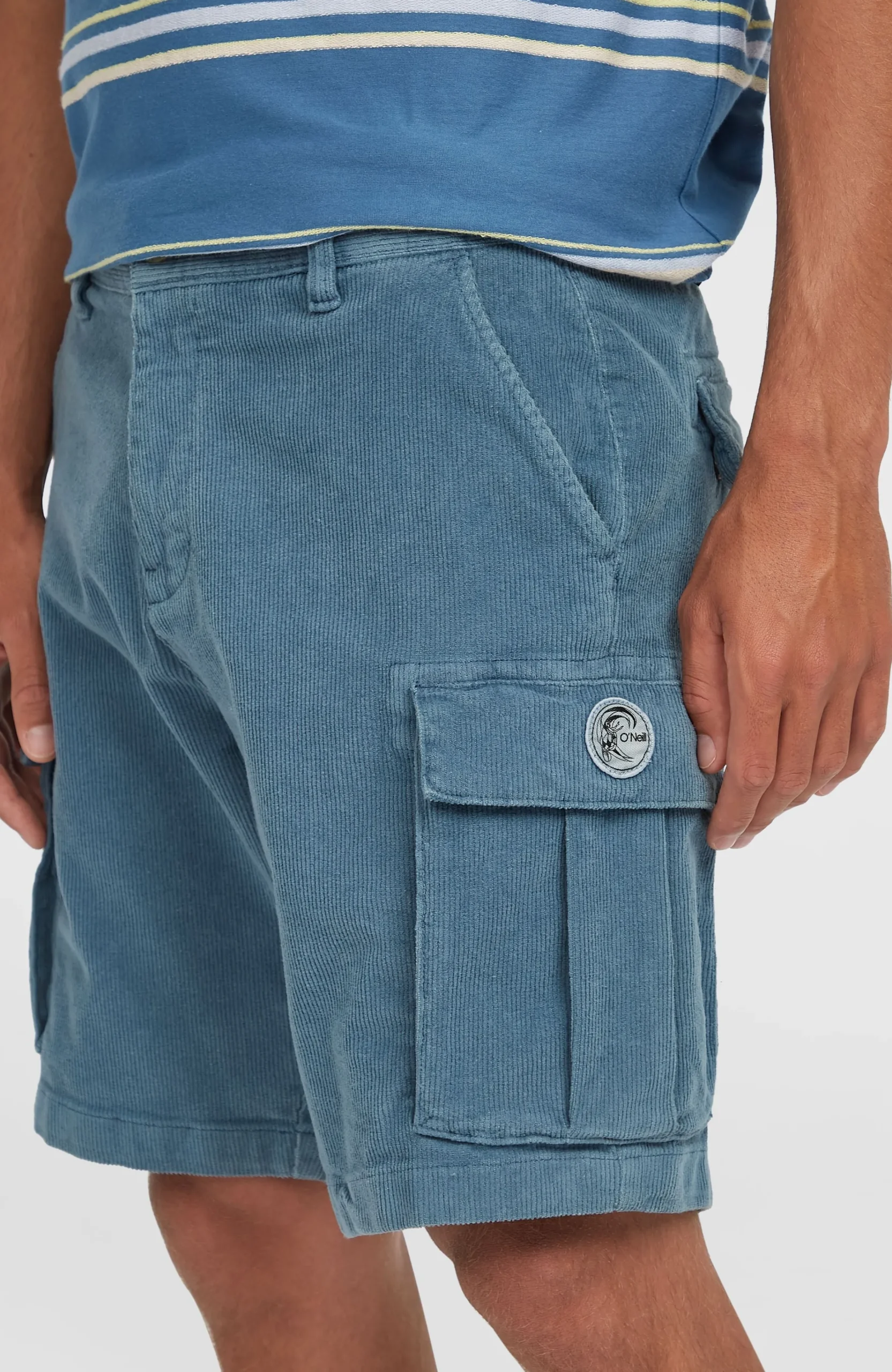Homme O'Neill Shorts|Protection Anti-Uv-HommesShort cargo O'Riginals Cord| Bleu