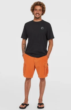 Homme O'Neill Shorts|Protection Anti-Uv-HommesShort cargo O'Riginals Cord| Orange