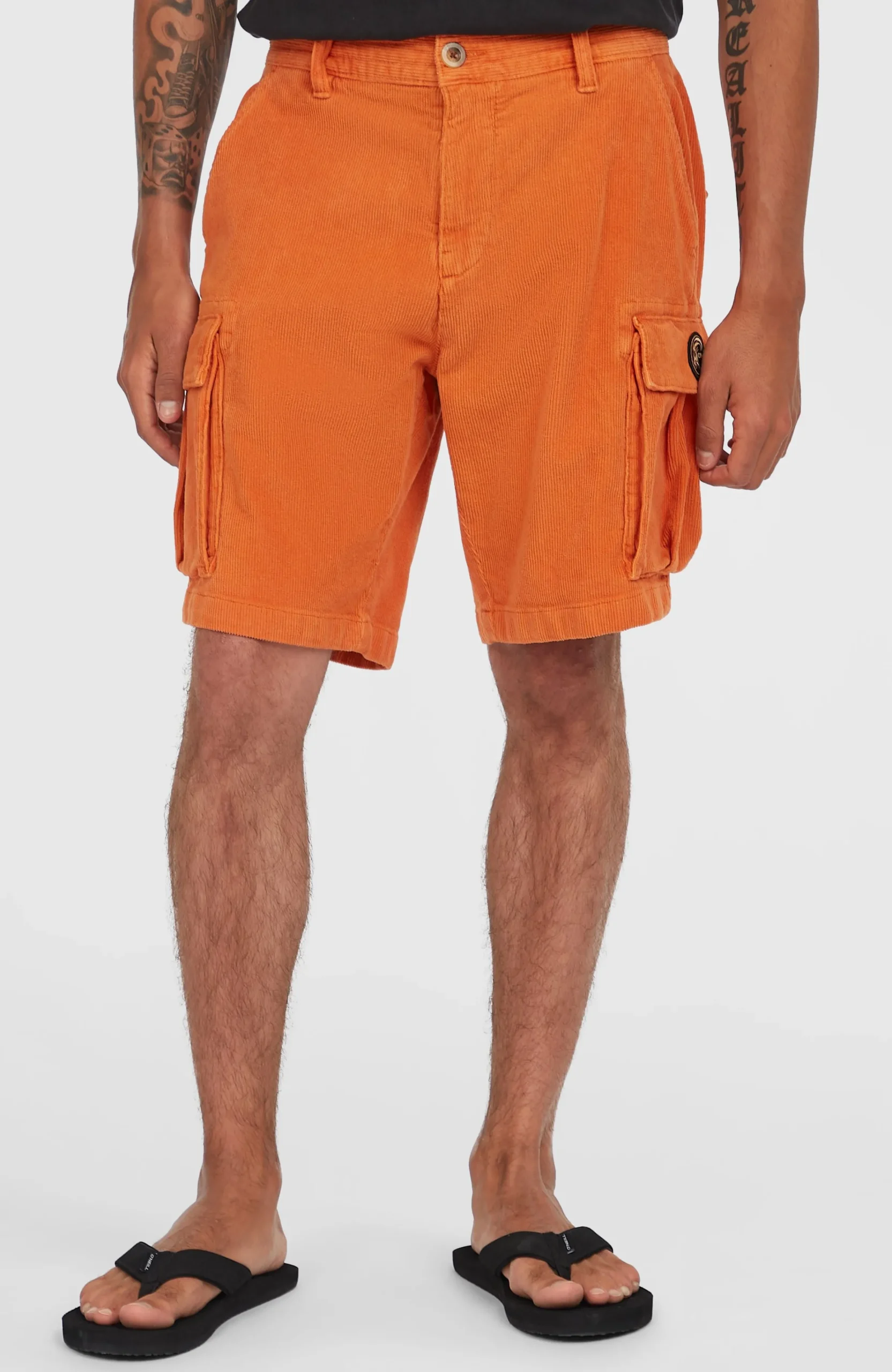 Homme O'Neill Shorts|Protection Anti-Uv-HommesShort cargo O'Riginals Cord| Orange