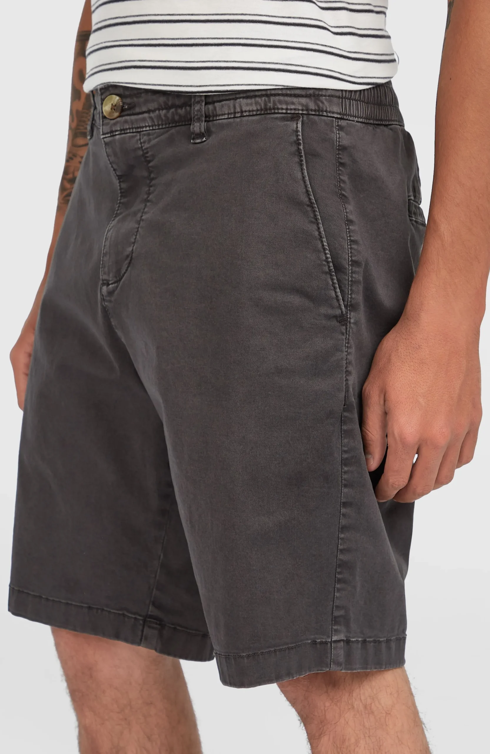 Homme O'Neill Shorts|Protection Anti-Uv-HommesShort chino Essentials| Gris