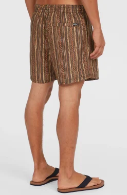 Homme O'Neill Shorts De Bain|Protection Anti-Uv-HommesShort de bain Cali Print 15''| Orange