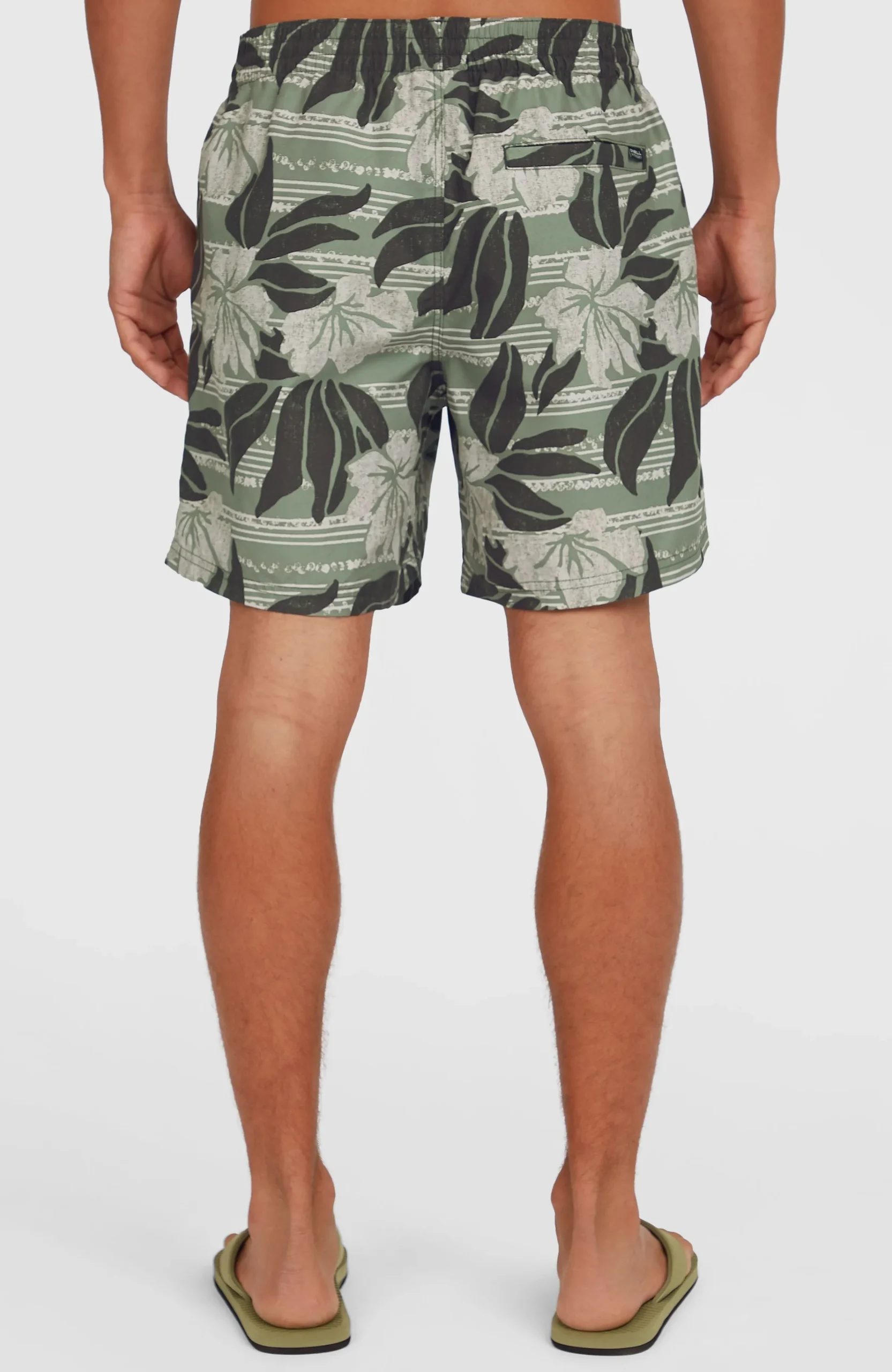 Homme O'Neill Shorts De Bain|Protection Anti-Uv-HommesShort de bain Cali Floral 16''| Vert