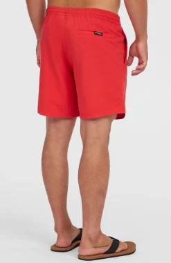 Homme O'Neill Shorts De Bain|Protection Anti-Uv-HommesShort de bain Cali 16''| Rouge