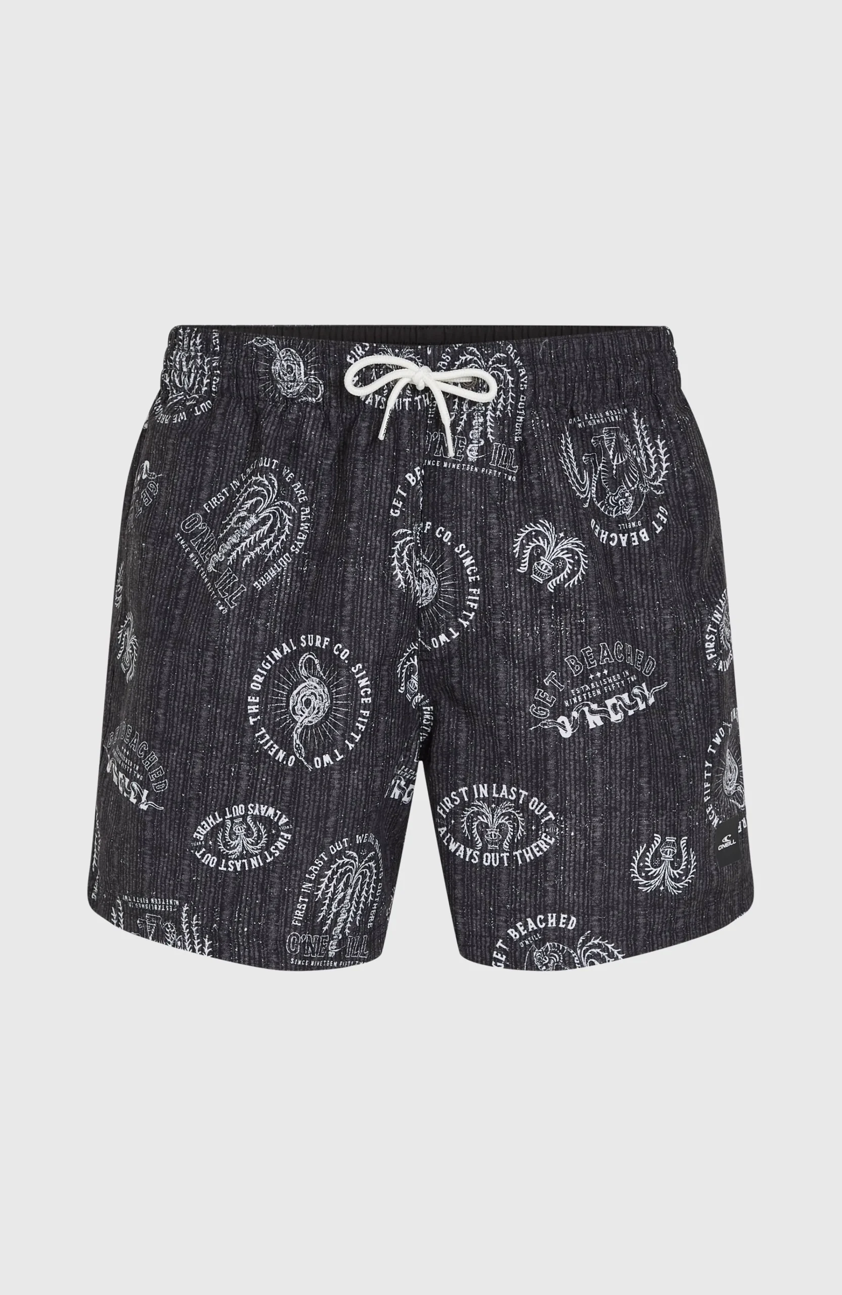 Homme O'Neill Shorts De Bain|Protection Anti-Uv-HommesShort de bain Cali Print 15''| Noire
