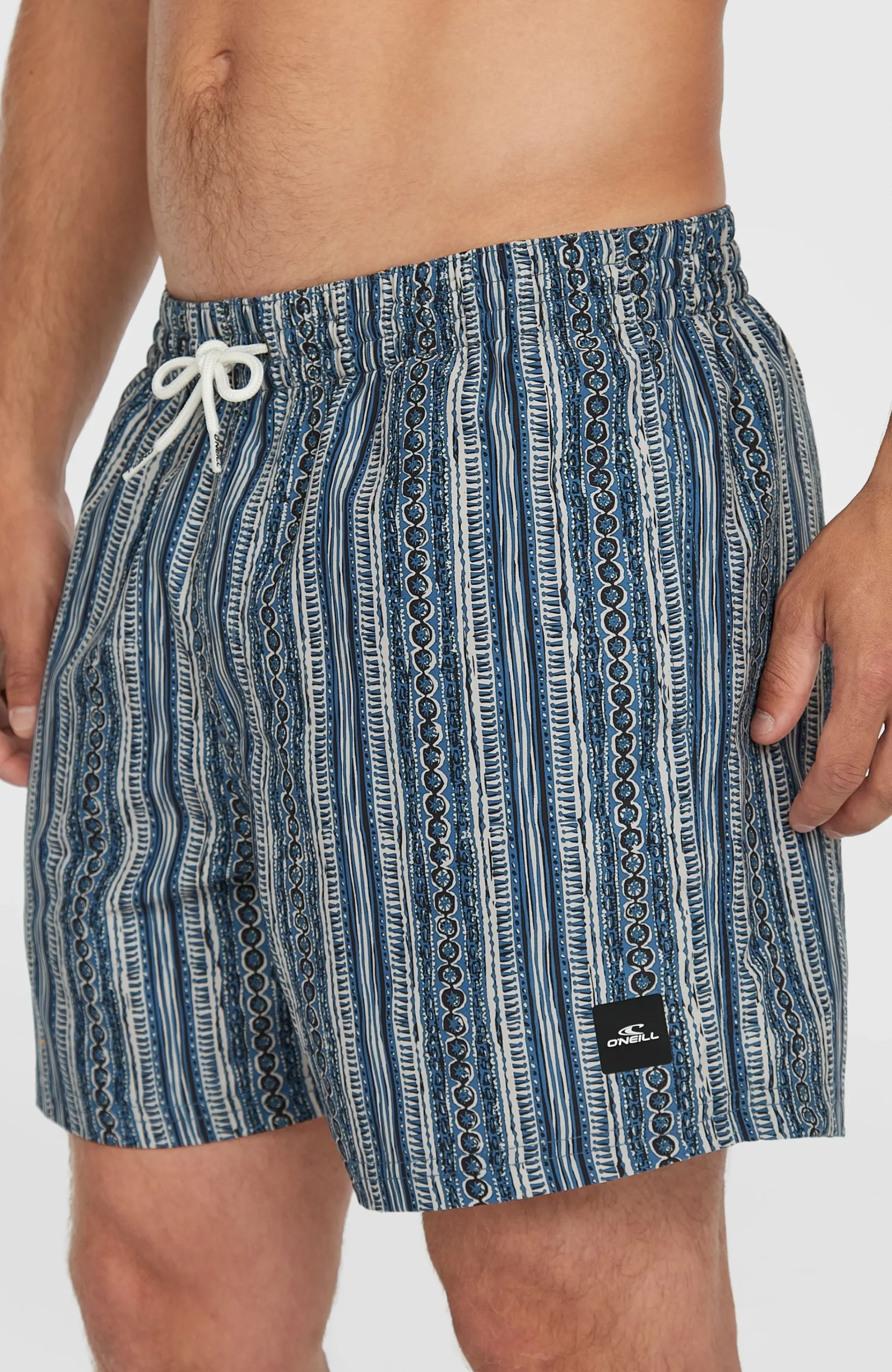 Homme O'Neill Shorts De Bain|Protection Anti-Uv-HommesShort de bain Cali Print 15''| Bleu