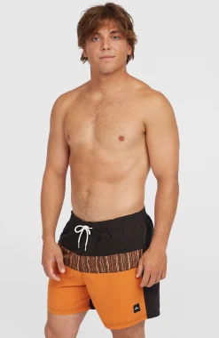 Homme O'Neill Shorts De Bain|Protection Anti-Uv-HommesShort de bain Cali Block15''| Orange