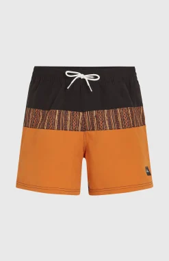 Homme O'Neill Shorts De Bain|Protection Anti-Uv-HommesShort de bain Cali Block15''| Orange