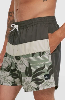 Homme O'Neill Shorts De Bain|Protection Anti-Uv-HommesShort de bain Cali Block15''| Vert