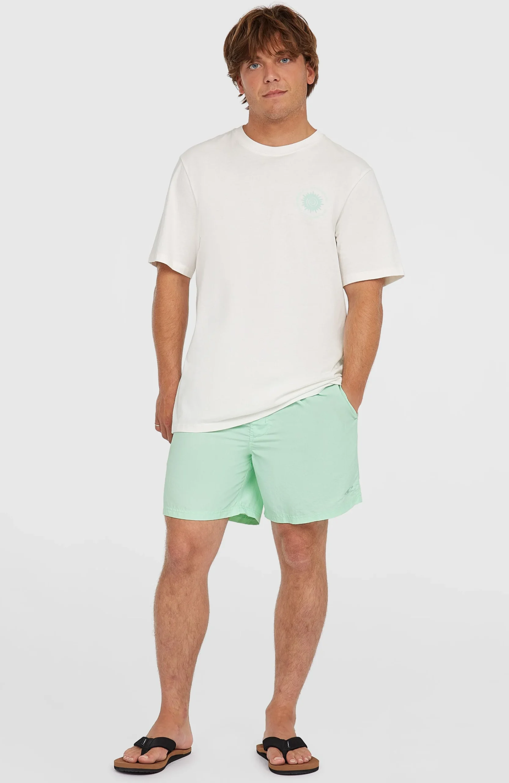 Homme O'Neill Shorts De Bain|Protection Anti-Uv-HommesShort de bain Vert 16''| Vert