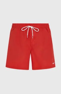 Homme O'Neill Shorts De Bain|Protection Anti-Uv-HommesShort de bain Vert 16''| Rouge